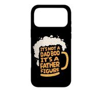 It's Not A Dad BOD It's A Father Figure Lager Funny Beer Coque pour iPhone 17 Pro Max