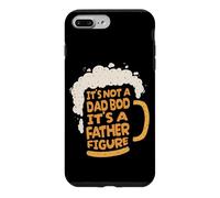 It's Not A Dad BOD It's A Father Figure Lager Funny Beer Coque pour iPhone 7 Plus/8 Plus