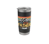 It's Not a Dad Bod It's a Father Figure Retro Father's Day Gobelet isotherme en acier inoxydable double paroi