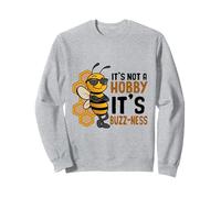 It's Not A Hobby Its Buzz-Ness Honey Jar Bee Collector Tee Sweatshirt