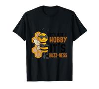 It's Not A Hobby Its Buzz-Ness Honey Jar Bee Collector Tee T-Shirt