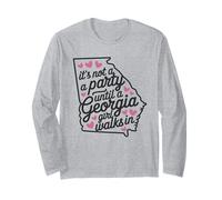 It's Not a Party Until a Georgia Girl Walks in,Filles fières Manche Longue