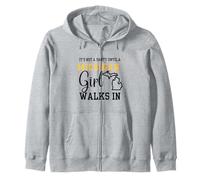It's Not a Party Until A Michigan Girl Walks In,Filles fières Sweat à Capuche