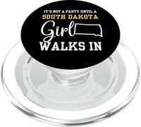It's Not a Party Until A South Dakota Girl Walks in, fière Gi PopSockets PopGrip pour MagSafe