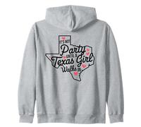 It's Not a Party Until A Texas Girl Walks In, Proud Girls Sweat à Capuche