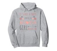 It's Not A Party Until A Wisconsin Girl Walks In Wisconsin Sweat à Capuche