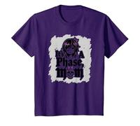 It's Not A Phase Mom Elder Emo Gothic Rebel Nostalgia T-Shirt, Enfant, Violet, 2 Ans