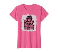It's Not A Phase Mom Elder Emo Gothic Rebel Nostalgia T-Shirt, Femme, Rose Chiné, 3XL
