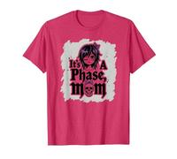 It's Not A Phase Mom Elder Emo Gothic Rebel Nostalgia T-Shirt, Homme, Rouge Chiné, 3XL