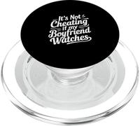 It's Not Cheating If My Boyfriend Watches Girlfriend - PopSockets PopGrip pour MagSafe