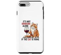 It's Not Drinking Alone If The Cat - Feline Parent Fun Coque pour iPhone 7 Plus/8 Plus