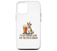 It's Not Drinking Alone If The Dog is Home - Funny Beer Coque pour iPhone 12/12 Pro