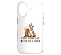 It's Not Drinking Alone If The Dog is Home - Funny Beer Coque pour iPhone 17