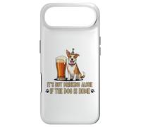 It's Not Drinking Alone If The Dog is Home - Funny Beer Coque pour iPhone Air