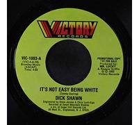 it's not easy being white / same 45 rpm single