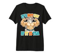 It's Not Gay If It is TSA Buff Goat Gym Funny T-Shirt Haut de Gamme