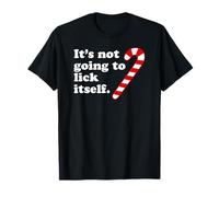 It's Not Going to Lick Itself Funny Christmas T-Shirt