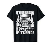 It's Not Hoarding If It's Anches Saxophone Lover T-Shirt