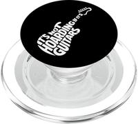 It's Not Hoarding If Its Guitars, Funny Guitarist Music Lover PopSockets PopGrip pour MagSafe