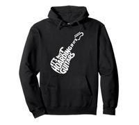 It's Not Hoarding If Its Guitars, Funny Guitarist Music Lover Sweat à Capuche