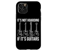 It's Not Hoarding If It's Guitars Guitare électrique Rock Music Coque pour iPhone 11 Pro