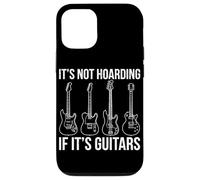 It's Not Hoarding If It's Guitars Guitare électrique Rock Music Coque pour iPhone 12/12 Pro
