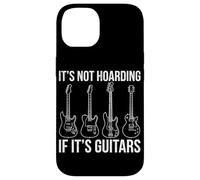 It's Not Hoarding If It's Guitars Guitare électrique Rock Music Coque pour iPhone 14