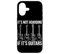 It's Not Hoarding If It's Guitars Guitare électrique Rock Music Coque pour iPhone 17
