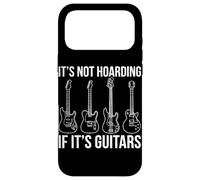 It's Not Hoarding If It's Guitars Guitare électrique Rock Music Coque pour iPhone 17 Pro Max