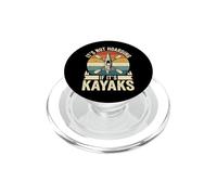 It's Not Hoarding If It's Kayaks Sport De Pagaie PopSockets PopGrip pour MagSafe