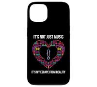 It's Not Just Music It's My Escape from Reality Coque pour iPhone 13