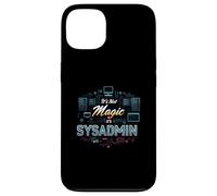 It's Not Magic It's SysAdmin Funny IT Tech Administrator Coque pour iPhone 13