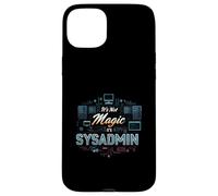 It's Not Magic It's SysAdmin Funny IT Tech Administrator Coque pour iPhone 15 Plus