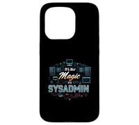 It's Not Magic It's SysAdmin Funny IT Tech Administrator Coque pour iPhone 15 Pro
