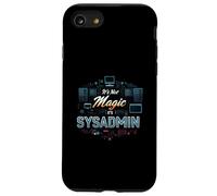 It's Not Magic It's SysAdmin Funny IT Tech Administrator Coque pour iPhone SE (2020) / 7/8