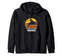 It's Not My First Rodeo Funny Retro Texas Ranch Rodeo Sport Sweat à Capuche