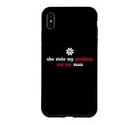 It's Not My Problem Anymore She Stole My Problem Not My Man Coque pour iPhone XS Max