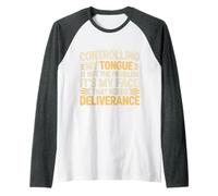 It's Not My Tongue It's My Face That's The Issue - Manche Raglan