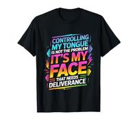 It's Not My Tongue It's My Face That's The Issue - T-Shirt