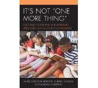 It's Not "One More Thing