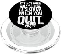It's Not Over When You Lose Persévérance Motivation PopSockets PopGrip pour MagSafe