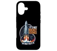 It's Not Rocket Science Funny Space Launch Design Coque pour iPhone 17