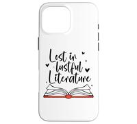 Its Not Smut Its Cliterature Lost in Lustful Literature Book Coque pour iPhone 16 Pro Max