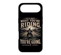 It's Not What You're Riding, It's Where You're Going - Biker Coque pour iPhone Air