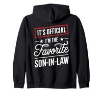 It's Official I'm The Favorite Son-in-Law Gendre Humour Sweat à Capuche