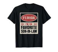 It's Official I'm The Favorite Son in Law T-Shirt