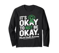 It's OK Not Be OK Sensibilisation à la santé mentale Bien-être Mental Manche Longue