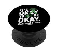 It's OK Not Be OK Sensibilisation à la santé mentale Bien-être Mental PopSockets PopGrip Adhésif