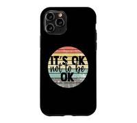 It's ok Not to be ok Vintage Mental Health Awareness Coque pour iPhone 11 Pro