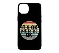 It's ok Not to be ok Vintage Mental Health Awareness Coque pour iPhone 14 Plus